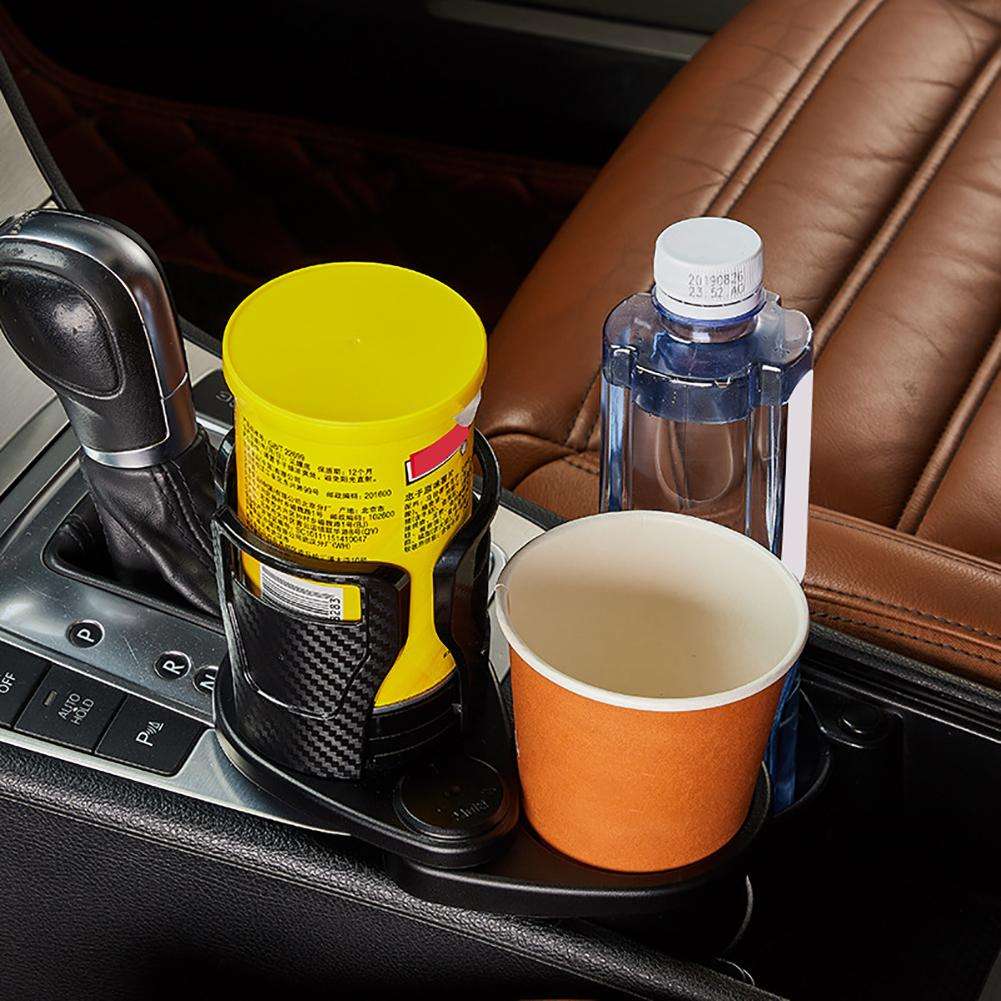 Car Cup Holder Expander | Universal, Adjustable, Multi-Function Drink Holder for BMW, Mercedes-Benz